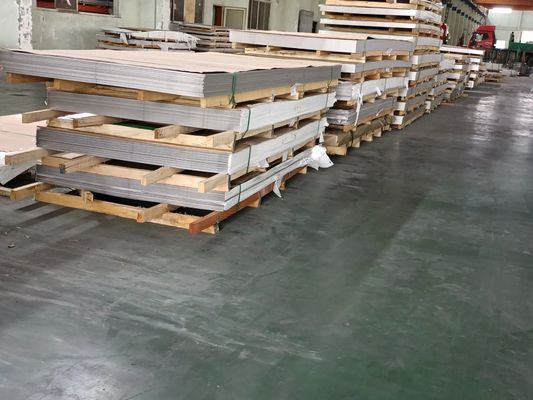 High Strength 446 441 Grade 400 Series Stainless Steel Plate Sheet 55mm Thickness Silver Polished Mirror Surface Plate