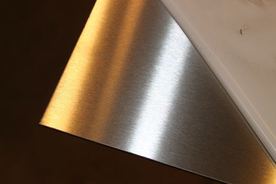 1.4436 1.4438 1.4439 Stainless Steel Sheets Hairline Finish 0.45MM 2b Excellent Corrosion Resistance