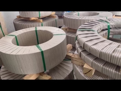 Welke grootte is roestvrij staalstrook?